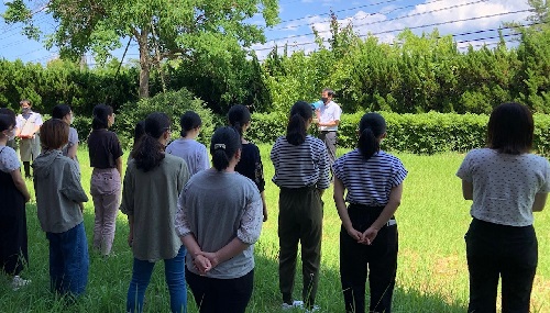 学生寮の避難訓練を実施しました